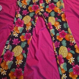 dELiA*s Vibrant Floral and Fruit Flare Jeans